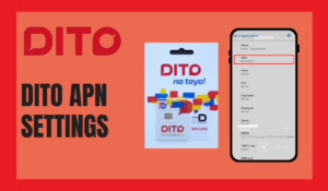 DITO APN Settings
