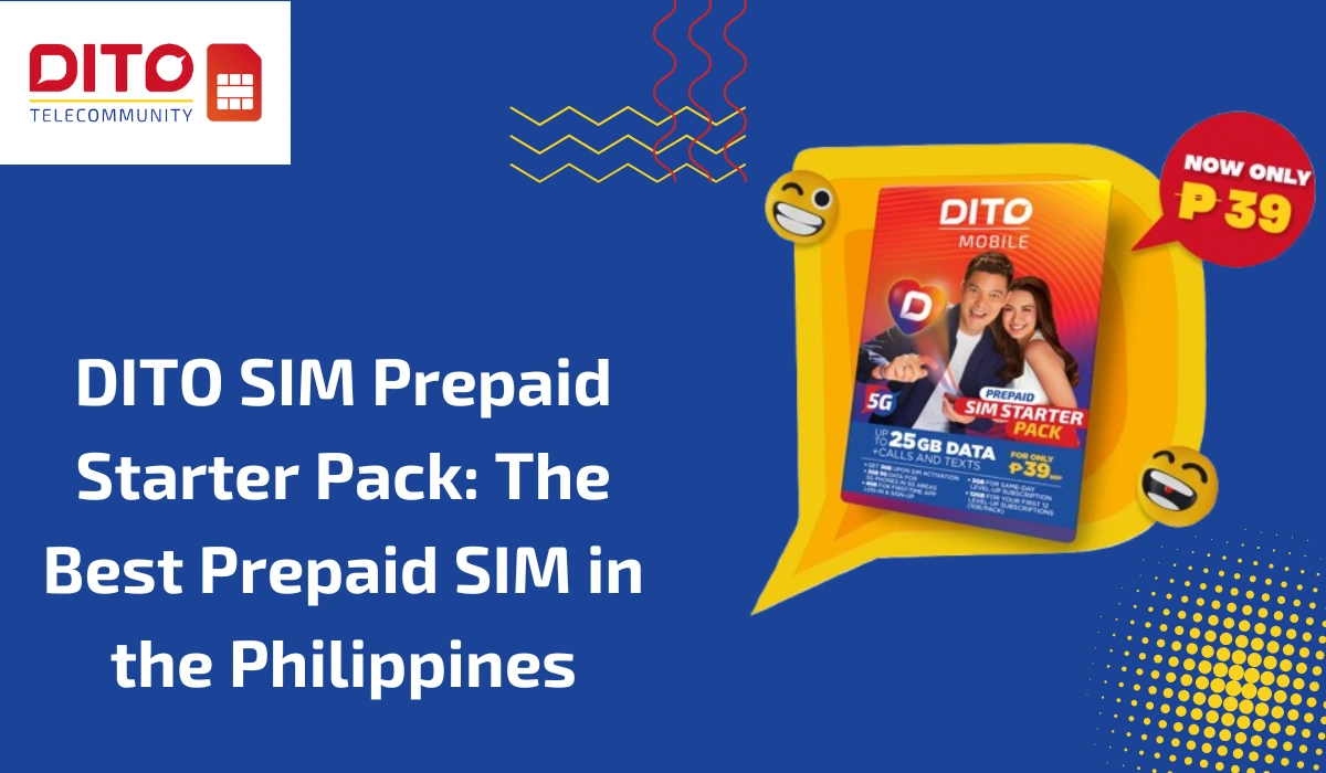 DITO SIM Prepaid Starter Pack