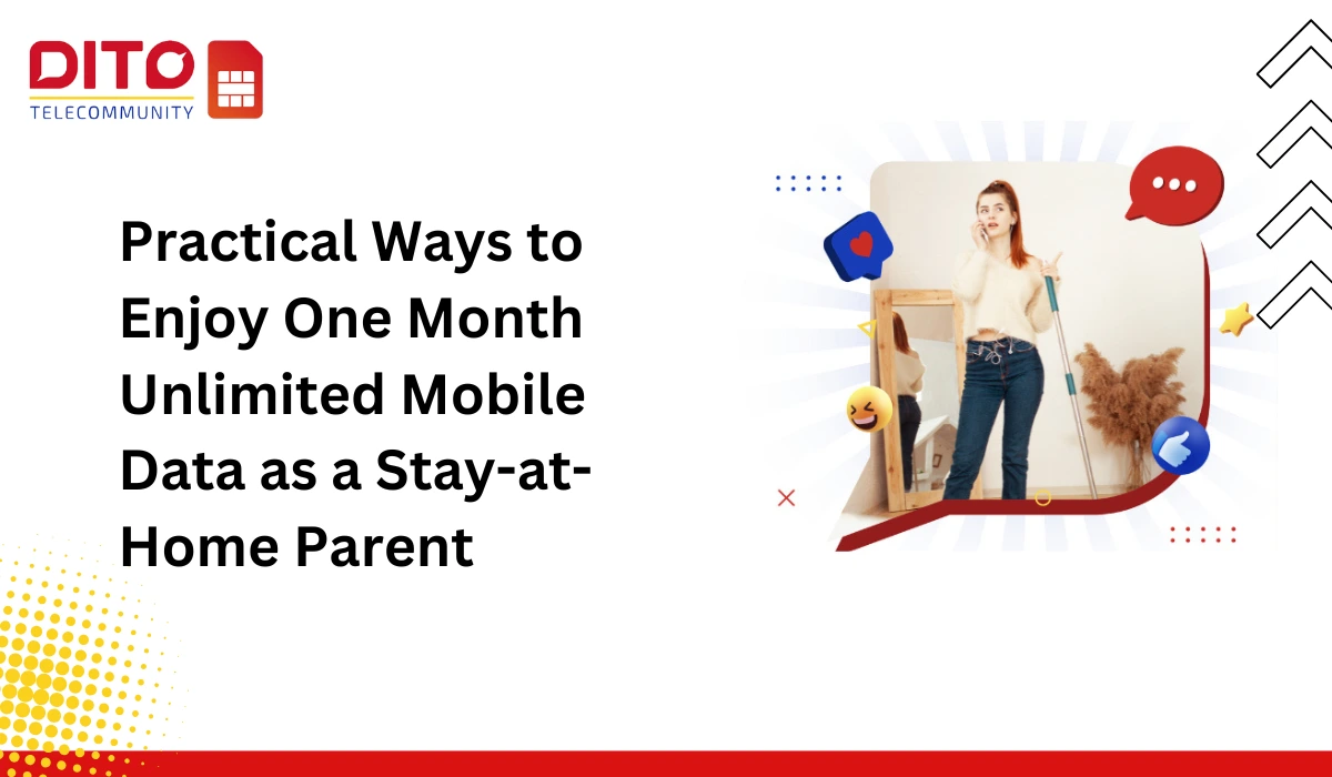 Enjoy One Month Unlimited Mobile Data