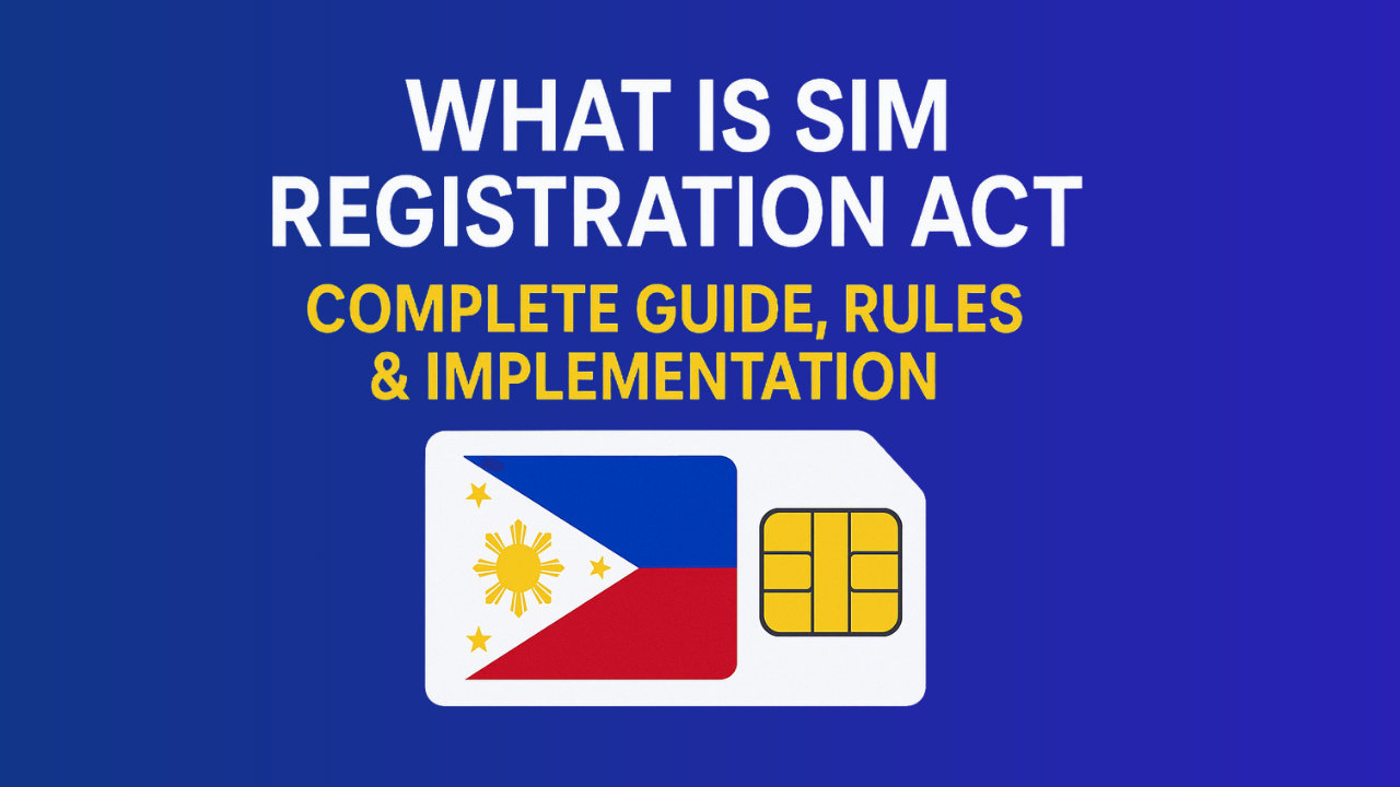 What Is SIM Registration Act – Complete Guide, Rules & Implementation