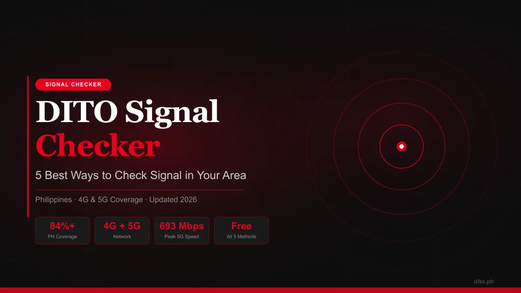 DITO Signal Checker