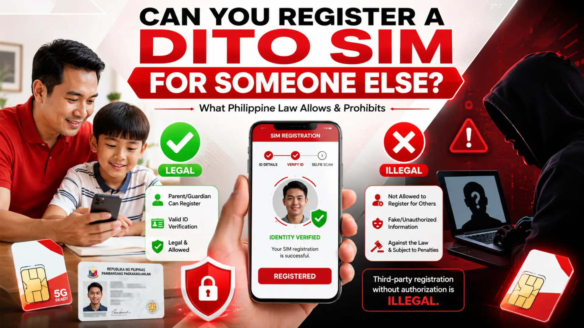 Can You Register a DITO SIM for Someone Else?